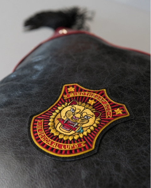 MINDTHEGAP | LA DOLCE VITA | Cushion | IN BOCCA AL LUPO Leather 