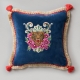 MINDTHEGAP | LA DOLCE VITA | Cushion | ROARRR Embroidered Velvet 