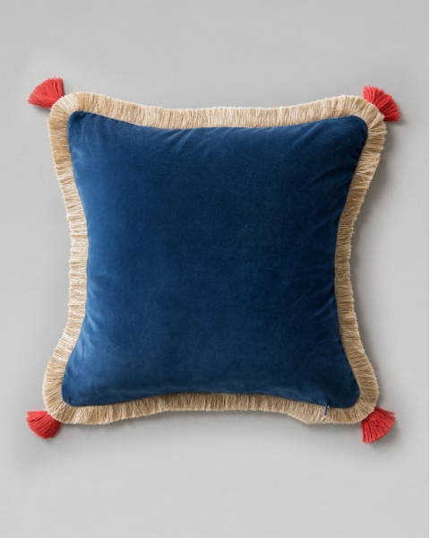 MINDTHEGAP | LA DOLCE VITA | Cushion | ROARRR Embroidered Velvet 