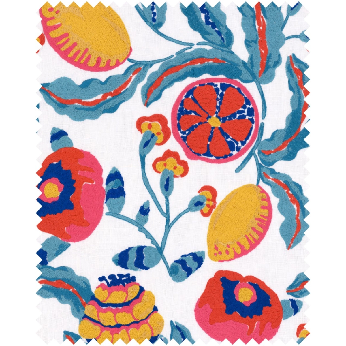 MINDTHEGAP | LA DOLCE VITA | Fabric | FIORI DI LIMONE Embroidered 