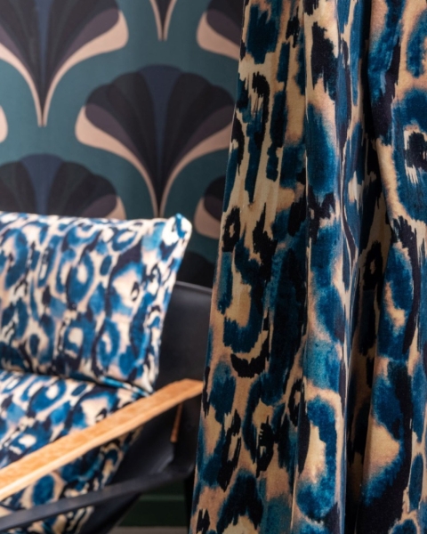 MINDTHEGAP | LA DOLCE VITA | Fabric | BLU SELVAGGIO Velvet