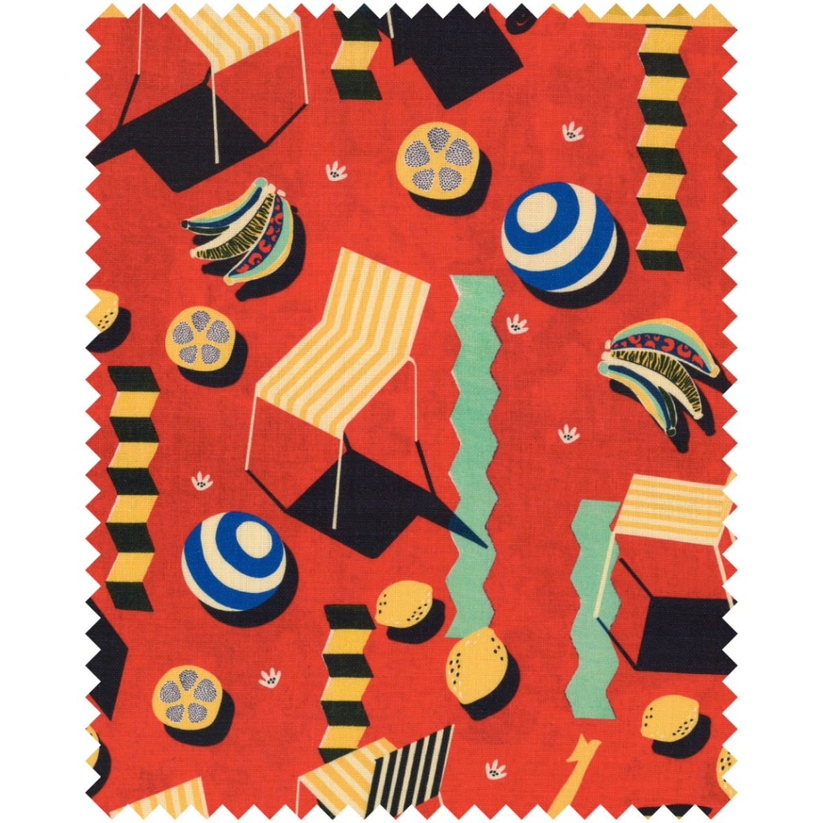 MINDTHEGAP | LA DOLCE VITA | Fabric | ROSSO GIALLO Linen