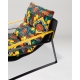 MINDTHEGAP | LA DOLCE VITA | DUNHILL CHAIR | AMALFI Blue velvet and YUZU YELLOW matte leather