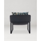MINDTHEGAP | LA DOLCE VITA | DUNHILL CHAIR | BLU SELVAGGIO velvet and CAMBRIDGE ORANGE leather