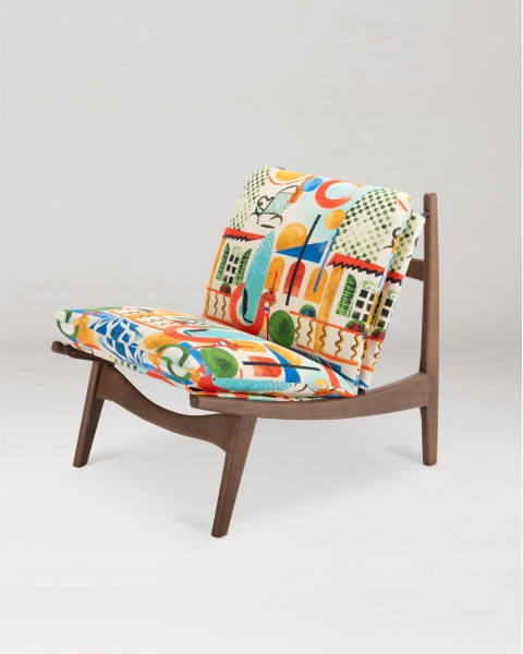 MINDTHEGAP | La Dolce Vita | ALYSON CHAIR |  Veranda linen