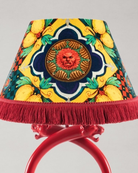 MINDTHEGAP | LA DOLCE VITA | Lampshade | AMALFI Blue 