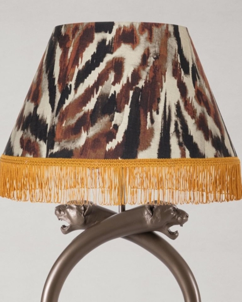 MINDTHEGAP | LA DOLCE VITA | Lampshade | ZEBRATO Marrone 