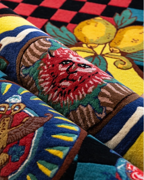 MINDTHEGAP | LA DOLCE VITA | AMALFI Hand Tufted Wool Rug
