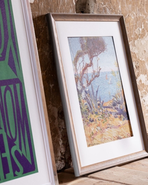 MINDTHEGAP | LA DOLCE VITA | Framed Art | MEDITERRANEA by WILLIAM DE LEFTWICH DODGE 
