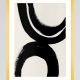 MINDTHEGAP | LA DOLCE VITA | Framed Art | SWEEPING STROKES V 