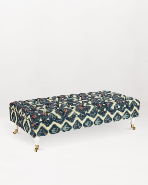 MINDTHEGAP | Sundance Villa | Sofa | SARAY OTTOMAN - PHOENICIA BATIK Fabric