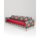 MINDTHEGAP | The Contemporary Capsule | Sofa | MAVERICK - SUSIE Q Linen and ROSSO Matte leather