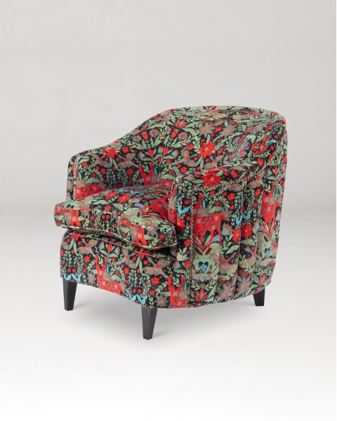 MINDTHEGAP | LA DOLCE VITA | SCARLETT CHAIR | DER KÖNIG Black Velvet