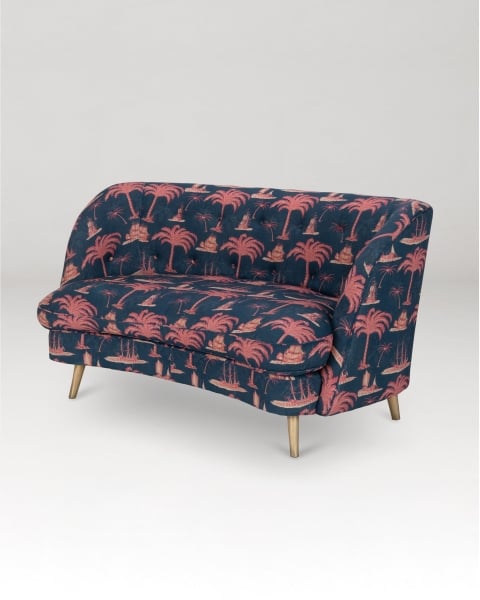 MINDTHEGAP | The Contemporary Capsule | VENICE SOFA | AEGEAN Indigo Fabric