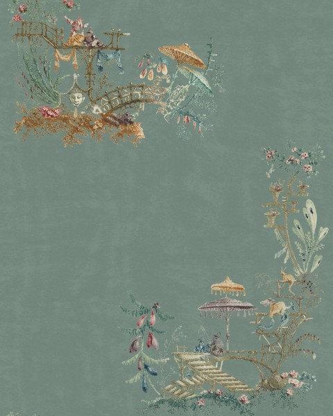 MINDTHEGAP | Chinoiserie Blue | WP20437