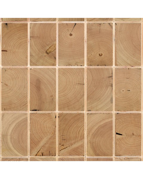 NLXL | PHE - 28 Waste Tiles Heads Wallpaper by Piet Hein Eek