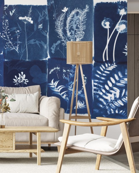 PaperMint | Cyanotype Fleurs des Champs