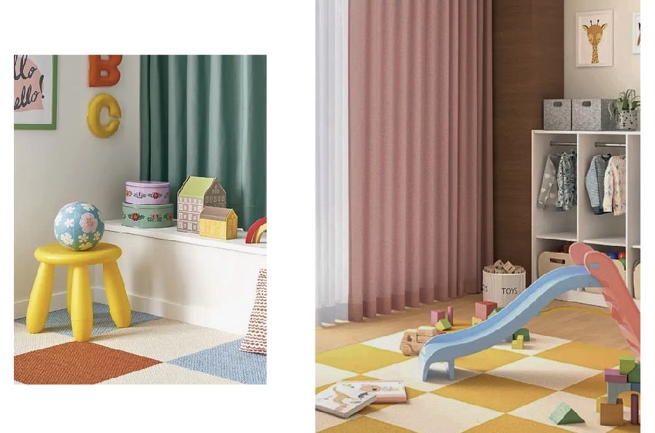 Carpet tiles provide a flooring solution that can stand up to the demands ot a busy family life.
