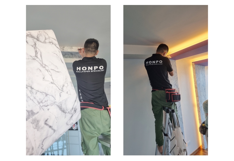 Our team will help you to install wallpaper perfectly.