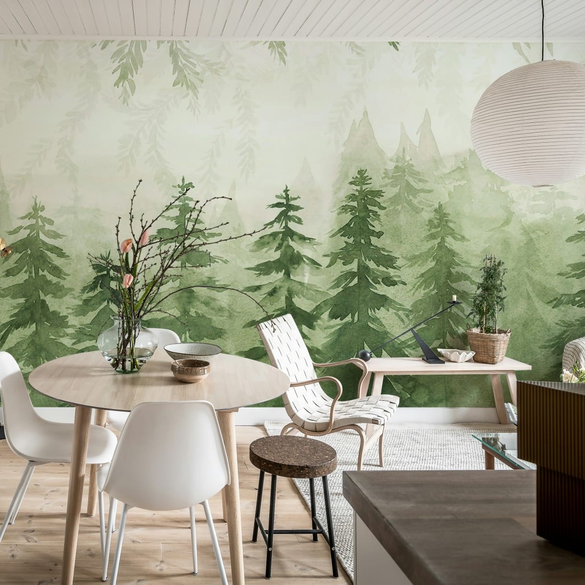 Watercolor Forest