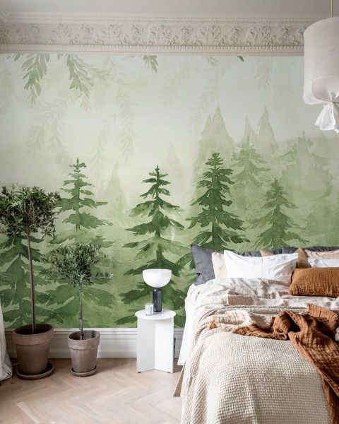 Watercolor Forest