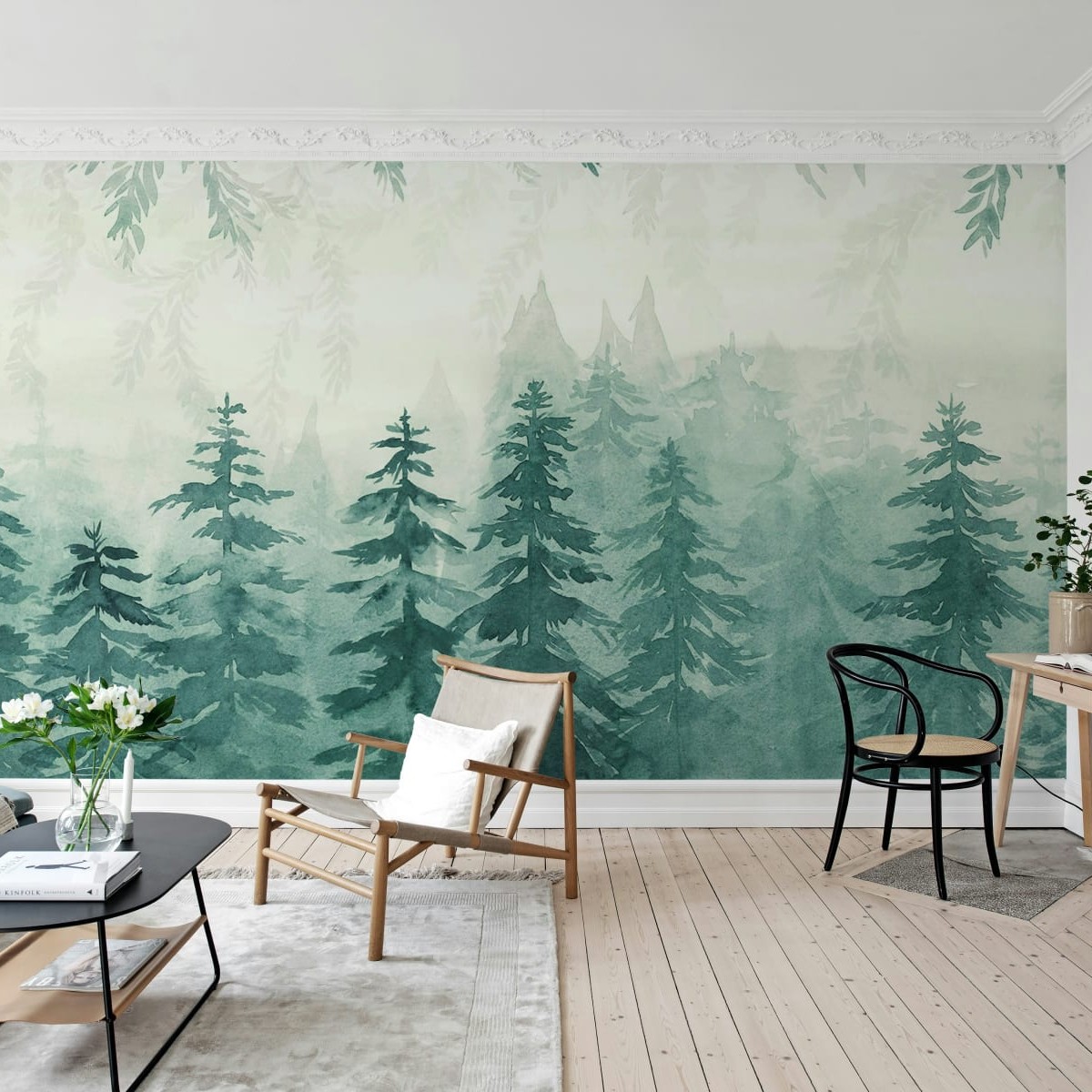 Watercolor Forest