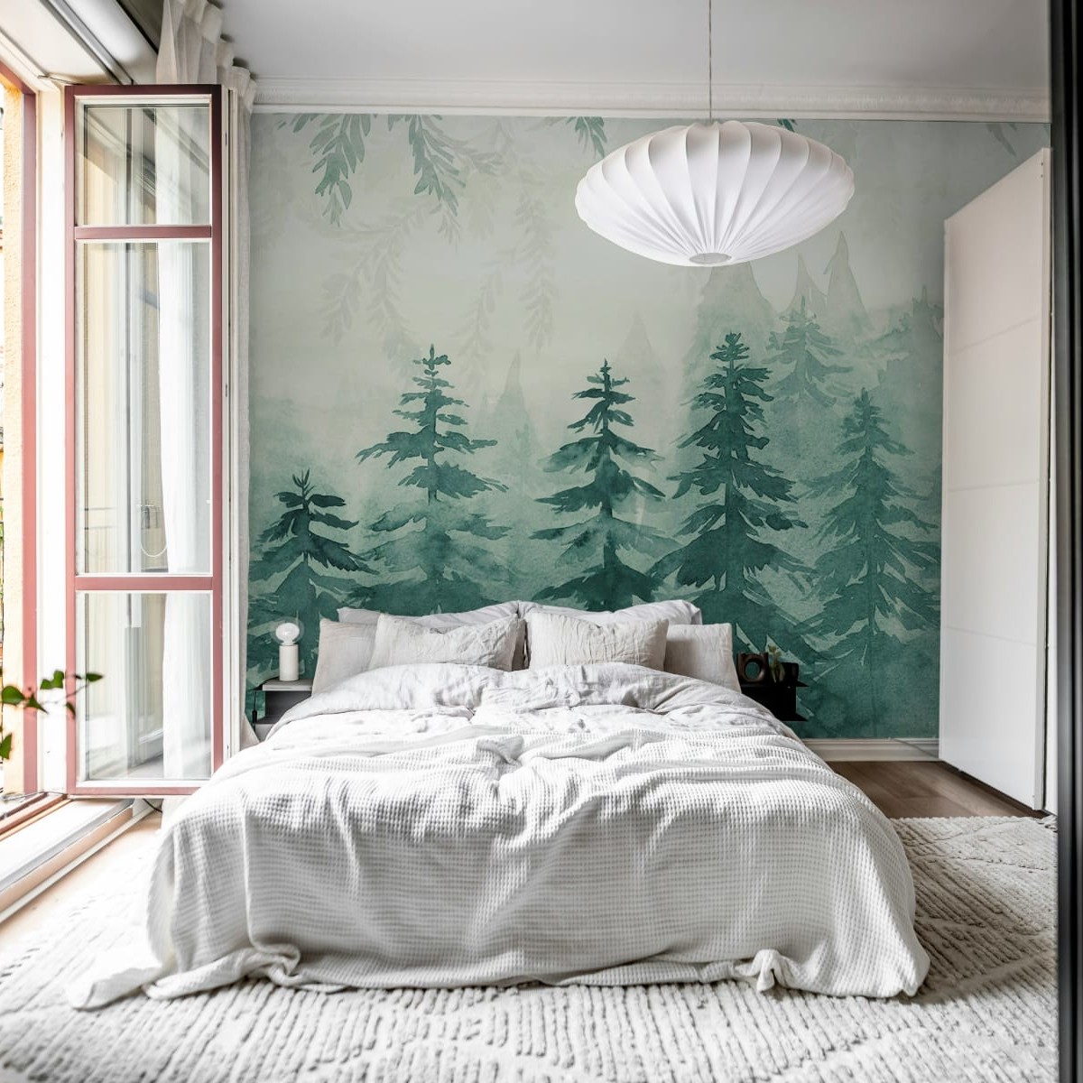 Watercolor Forest