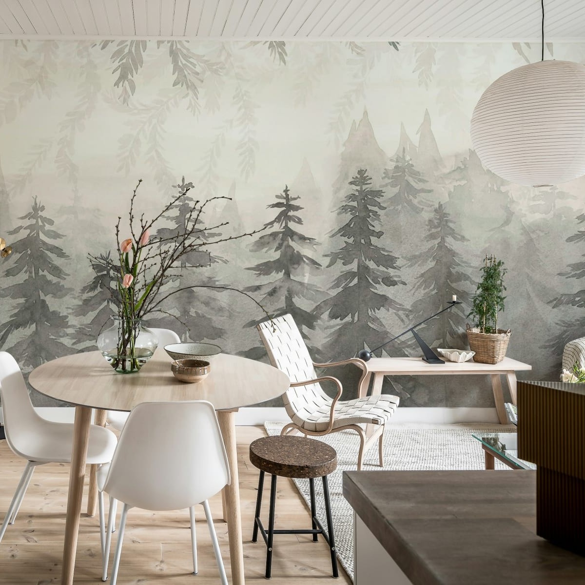 Watercolor Forest