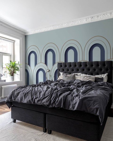 Arch Deco, Blue