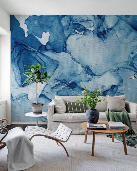 Blue Watercolors