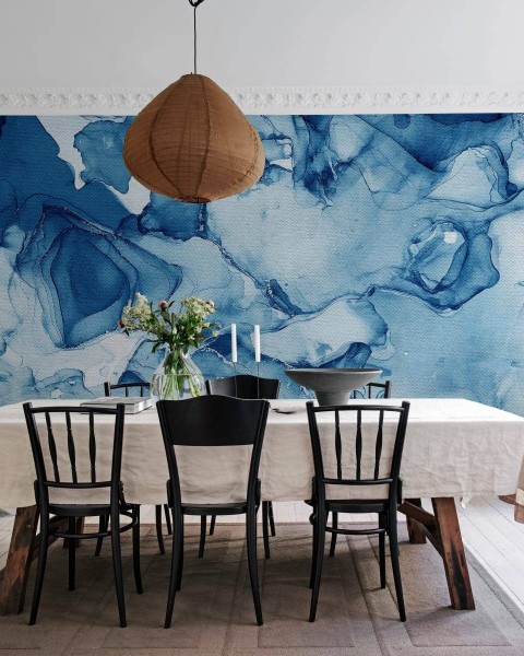 Blue Watercolors
