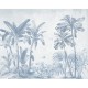 Misty Jungle, Light Blue