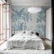 Misty Jungle, Light Blue
