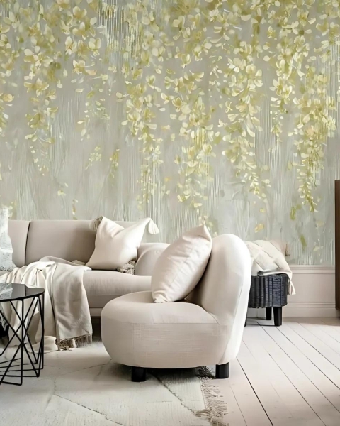 Draped Blossoms I
