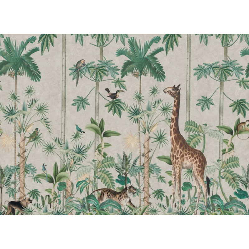 Giraffe's Stroll