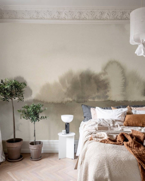 Stormy Forest, Beige
