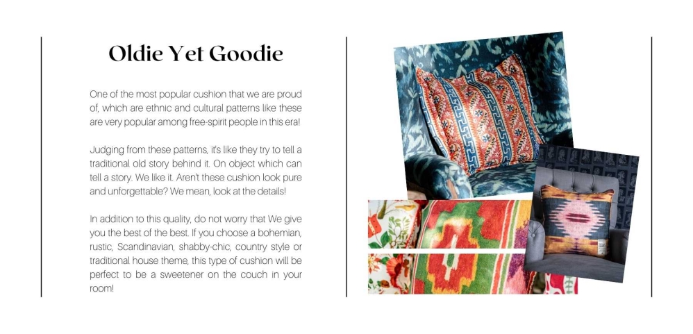 We also have ethnic & cultural patterns