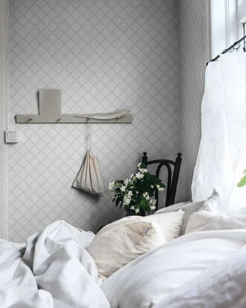 Sandberg / Trellis Garden Green S10301