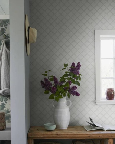 Sandberg / Trellis Garden Green S10301