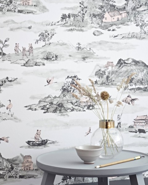 Mountain Grey Pink | Sian Zeng