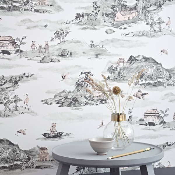 Mountain Grey Pink | Sian Zeng